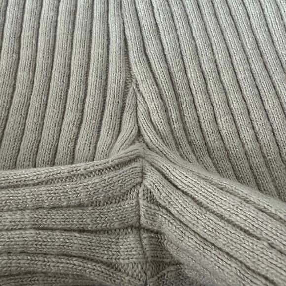 Free People High Waist Ribbed Shorts - Cream - Picture 3 of 9